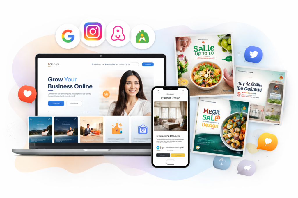 website design and branding agency in Raipur